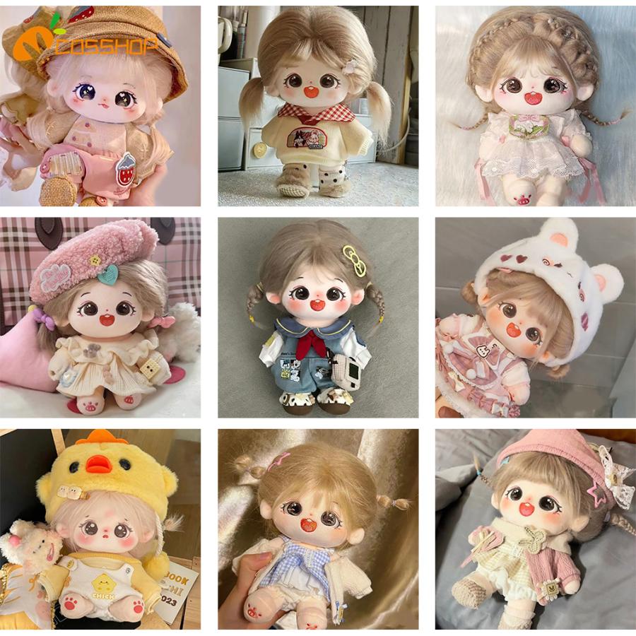 20cm人形の服 女の子 可愛い 人形の服 着せ替え ぬいぐるみ用衣装