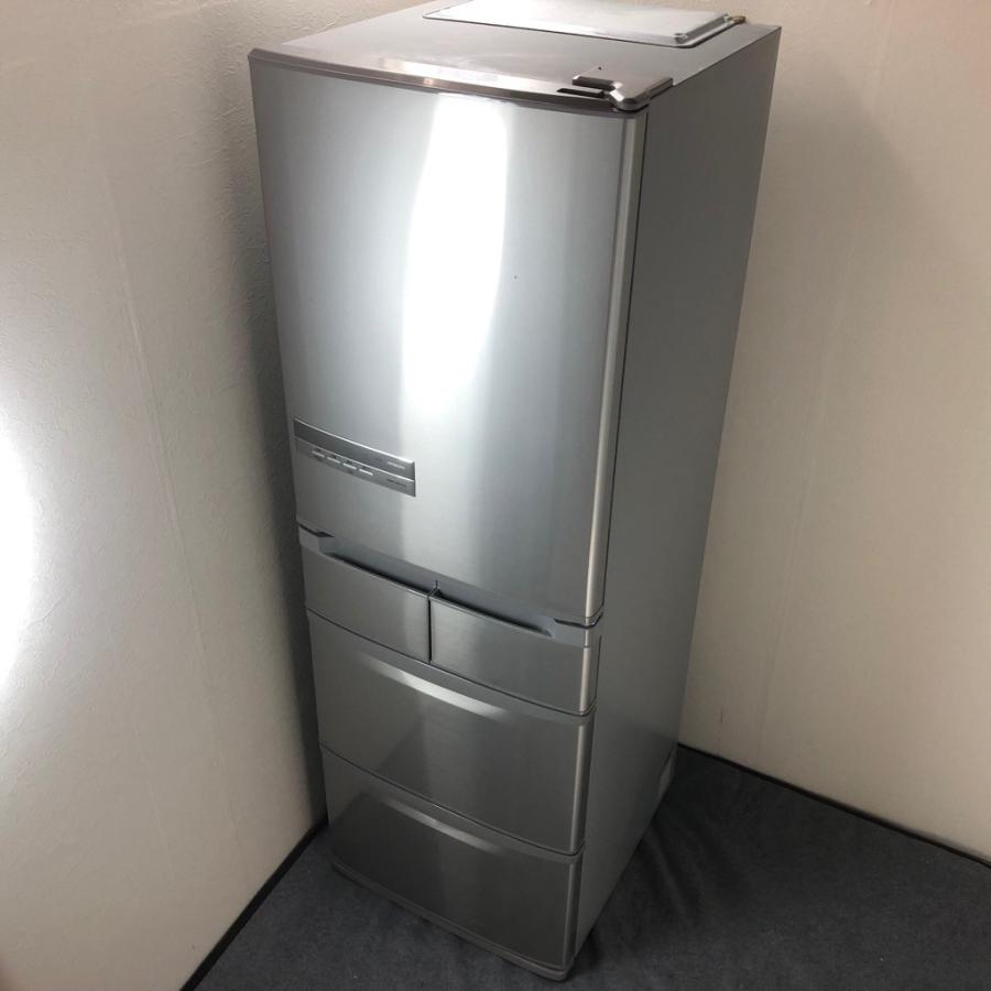 日立（HITACHI） 中古 415L 5ドア冷蔵庫 R-S42BM 2012年製 自動製氷