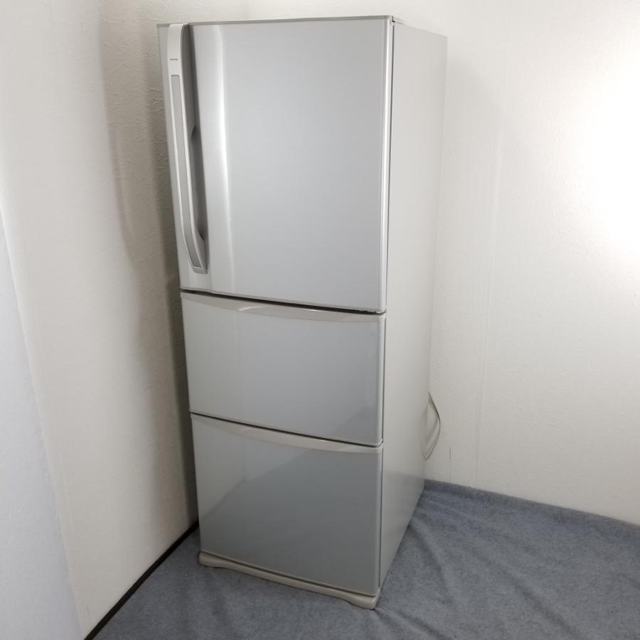 TOSHIBA（東芝） 中古 340L 自動製氷機能搭載 3ドア冷蔵庫 GR-34ZX