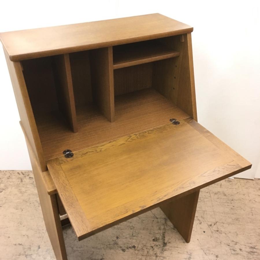 浜本工芸 中古 ライティングデスク ライティングビューロー 65×45