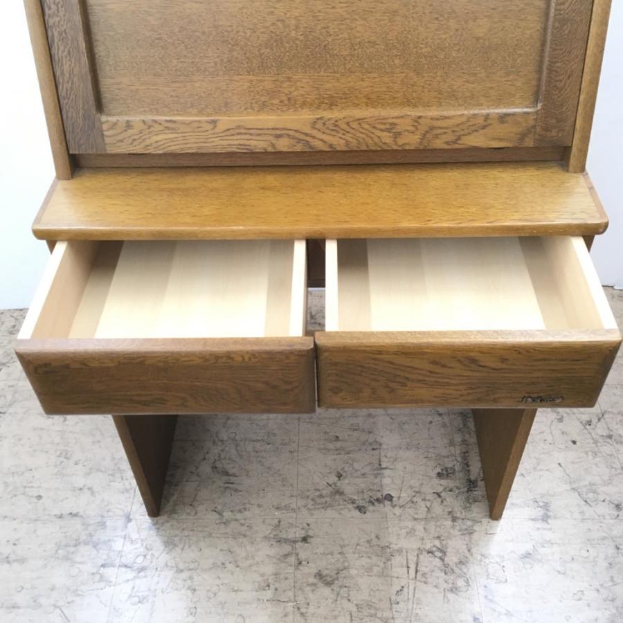 浜本工芸 中古 ライティングデスク ライティングビューロー 65×45