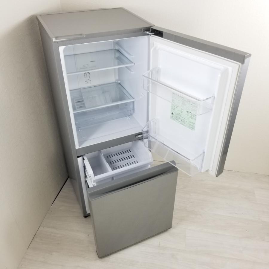 AQUA（アクア） 中古 126L スタイリッシュ 2ドア冷蔵庫 AQR-13G-S 2018