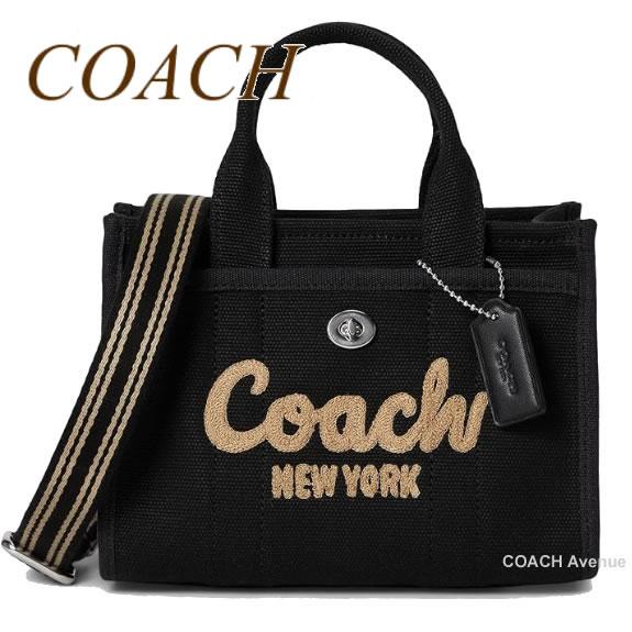 COACH（コーチ） COACH CZ098 カーゴ トート バッグ 20 ブラック 黒