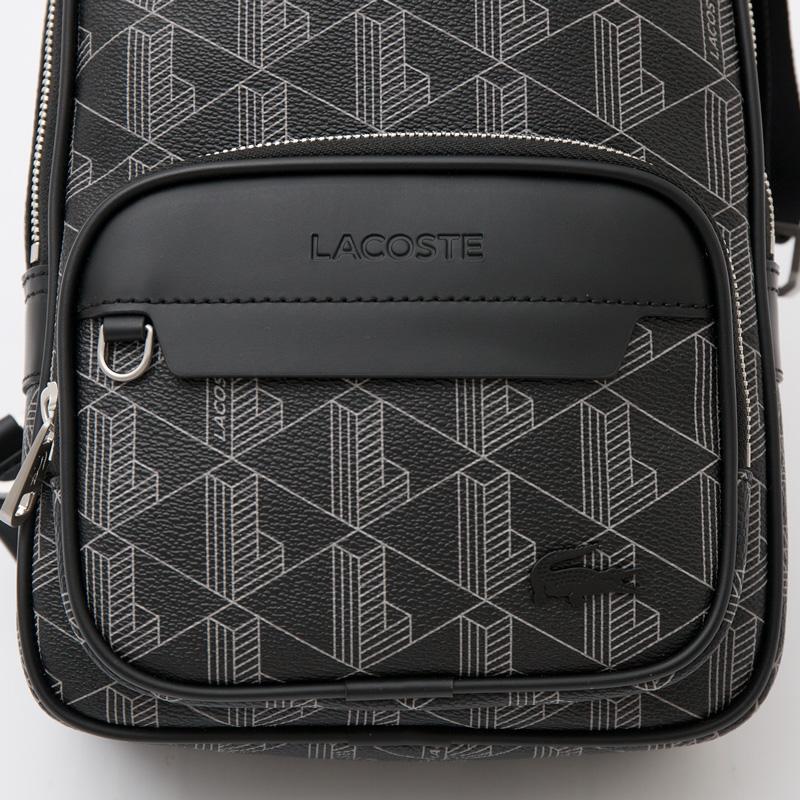 LACOSTE（ラコステ） ザ ザ ブレンド モノグラムプリント ボディバッグ