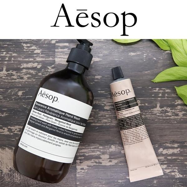 Aesop（イソップ） 紙袋付 ギフト ハンドソープ＆ハンドクリーム 2点