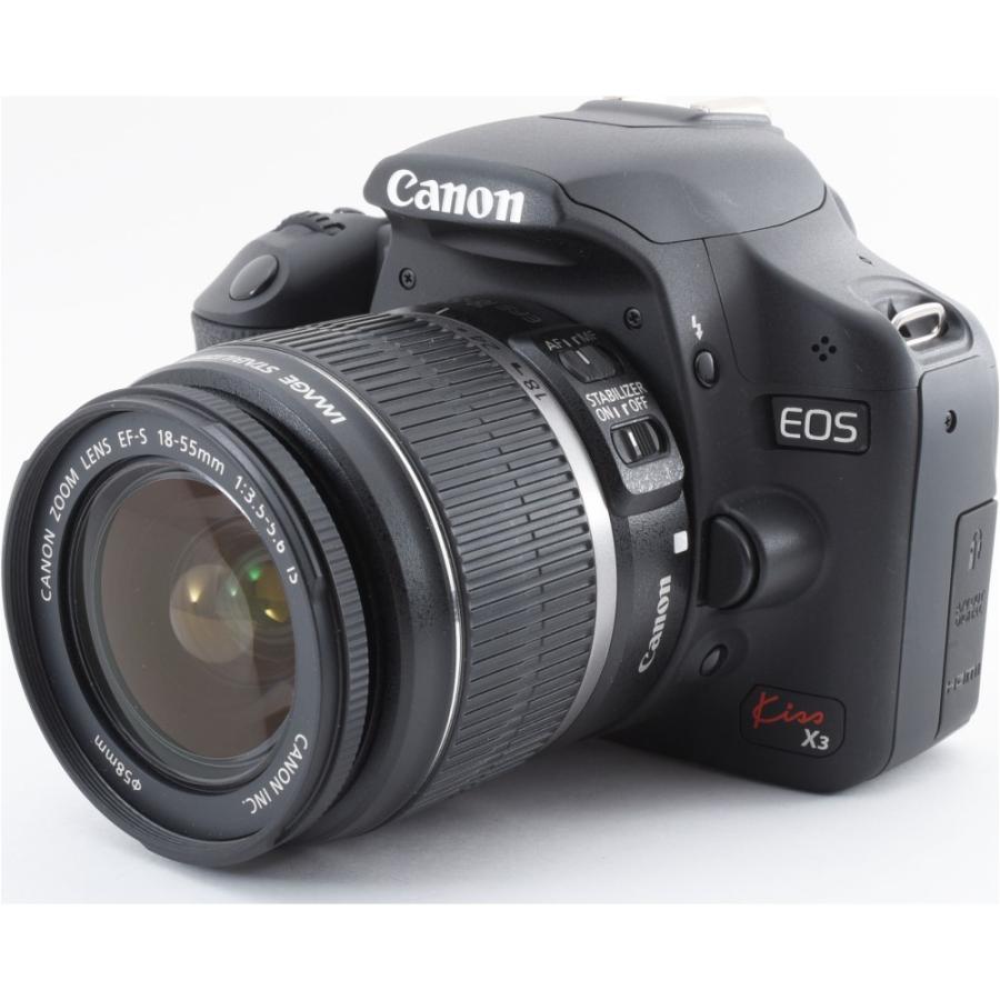 EOS Kiss Canon キヤノン X3 レンズキット 一眼レフ カメラ 中古 動画