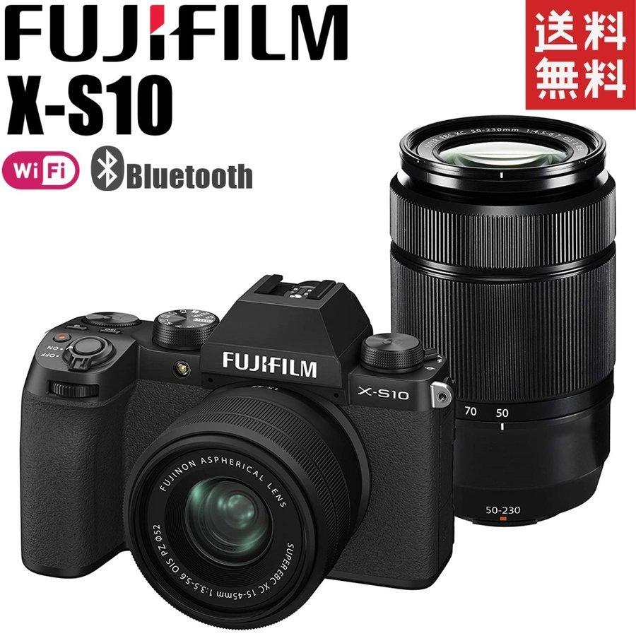 富士フイルム Xシステム FUJIFILM X-S10 ダブルレンズキット ブラック
