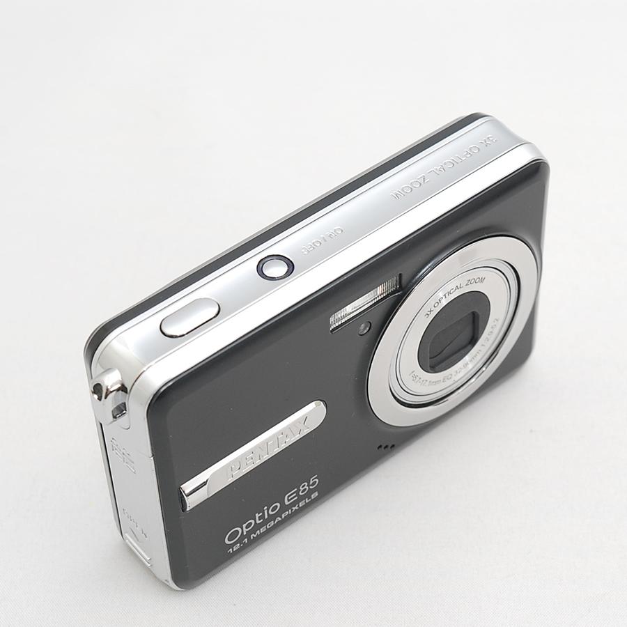 ペンタックス PENTAX Optio E85 ブラック 光学3倍ズーム 1210万画素
