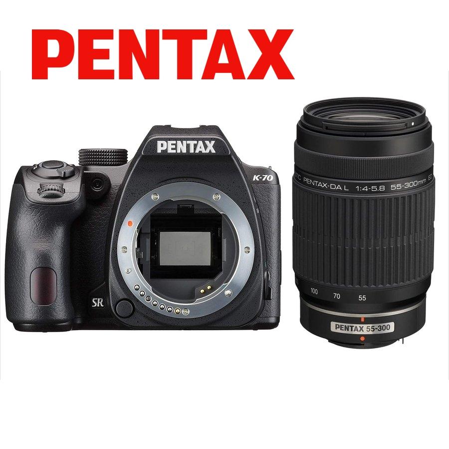 Kシリーズ ペンタックス PENTAX K-70 55-300mm 望遠 レンズセット