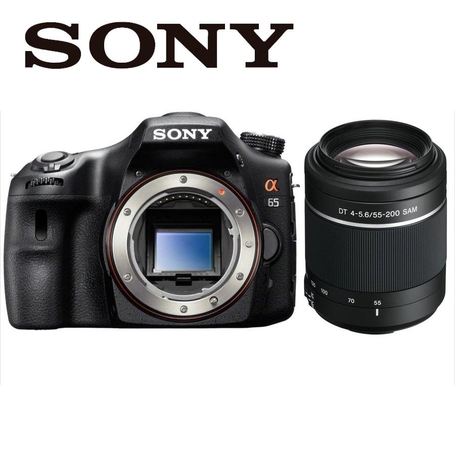 α（ソニー） ソニー SONY α65 DT 55-200mm 望遠 レンズセット デジタル