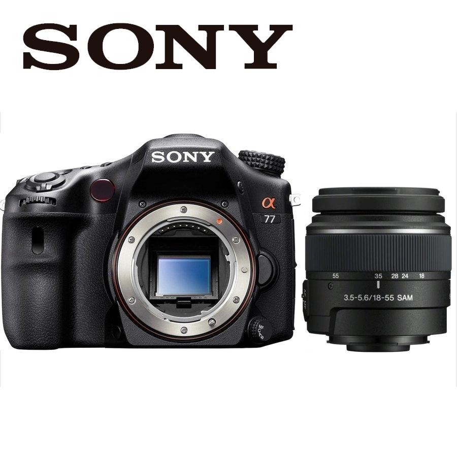 α（ソニー） ソニー SONY α77 DT 18-55mm 標準 レンズセット デジタル