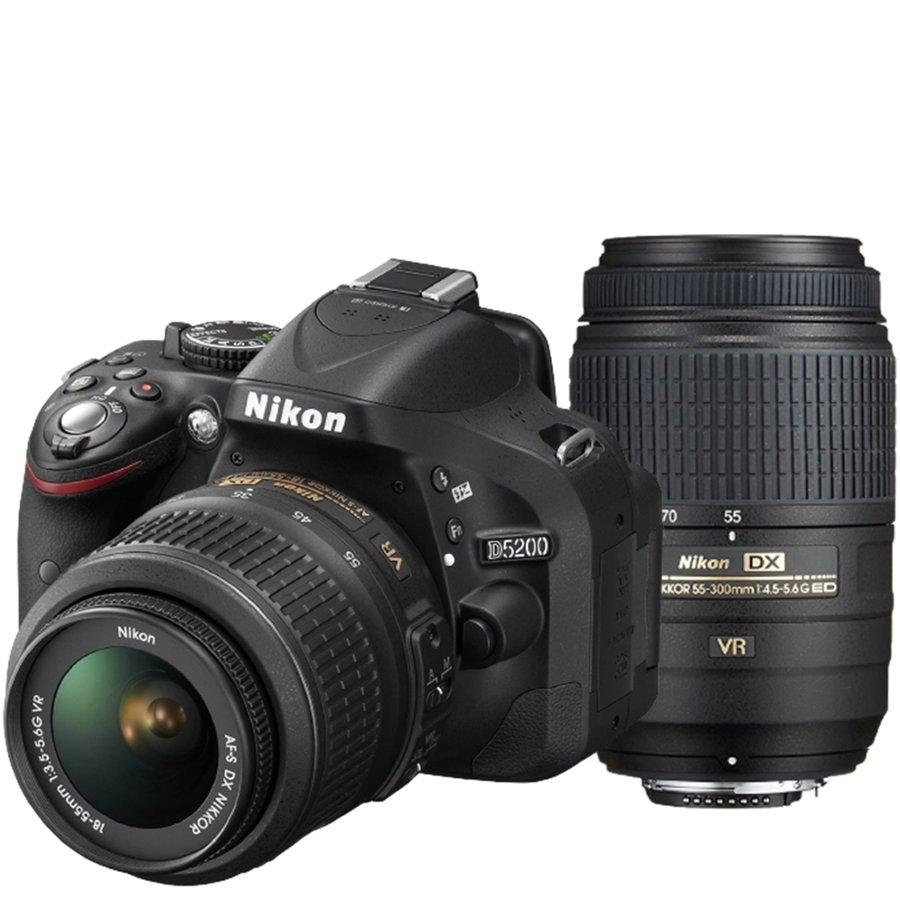 ニコン（Nikon） Nikon D5200 300mm ダブルレンズセット カメラ レンズ