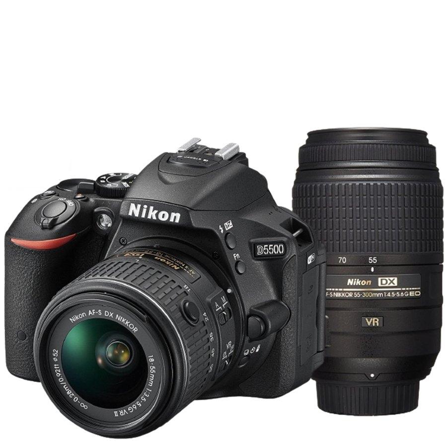 ニコン（Nikon） Nikon D5500 300mm ダブルレンズセット カメラ レンズ