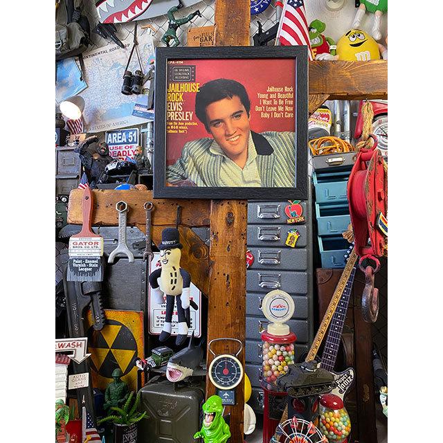 エルヴィス・プレスリー アルバムカバー・アートフレーム （監獄ロック