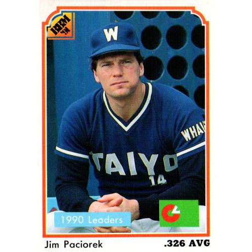 BBM1991 ベースボールカード レギュラーカード No.207 パチョレック