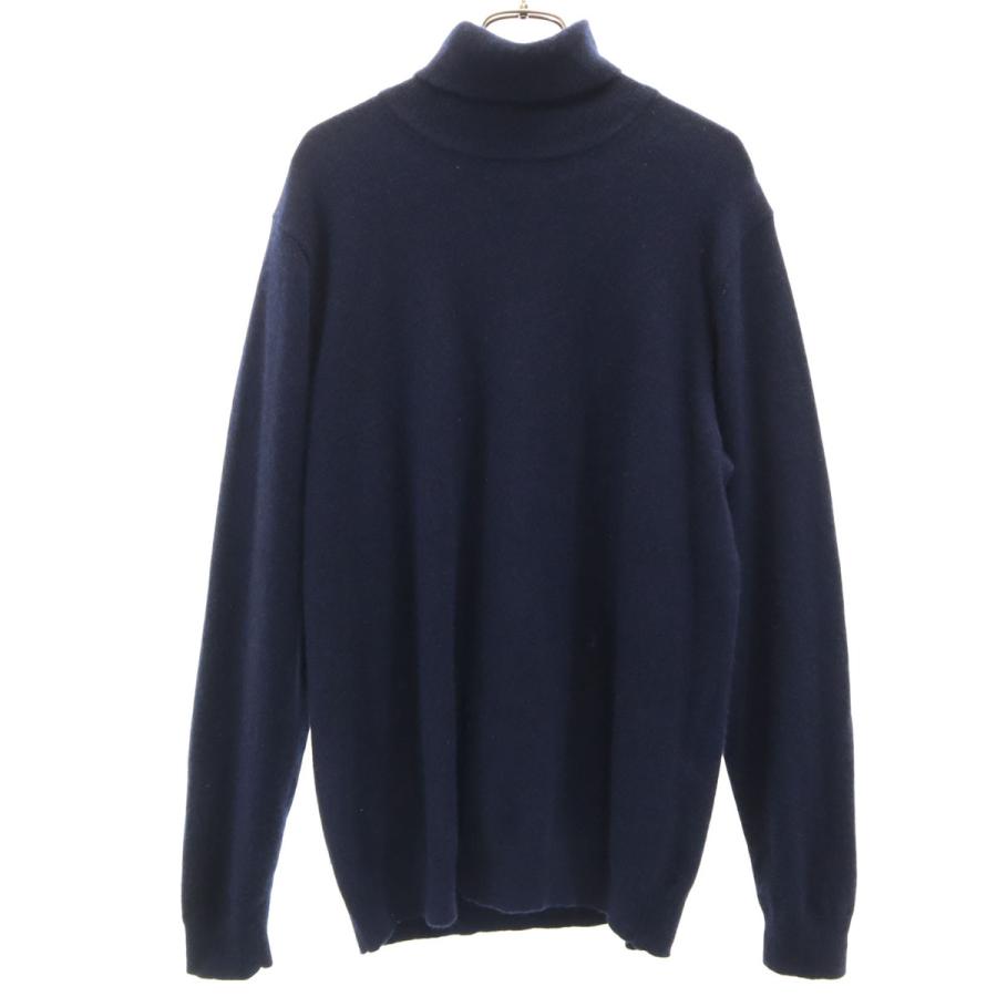 ユニクロ（UNIQLO） カシミヤ100％ 長袖 タートルネック セーター XL
