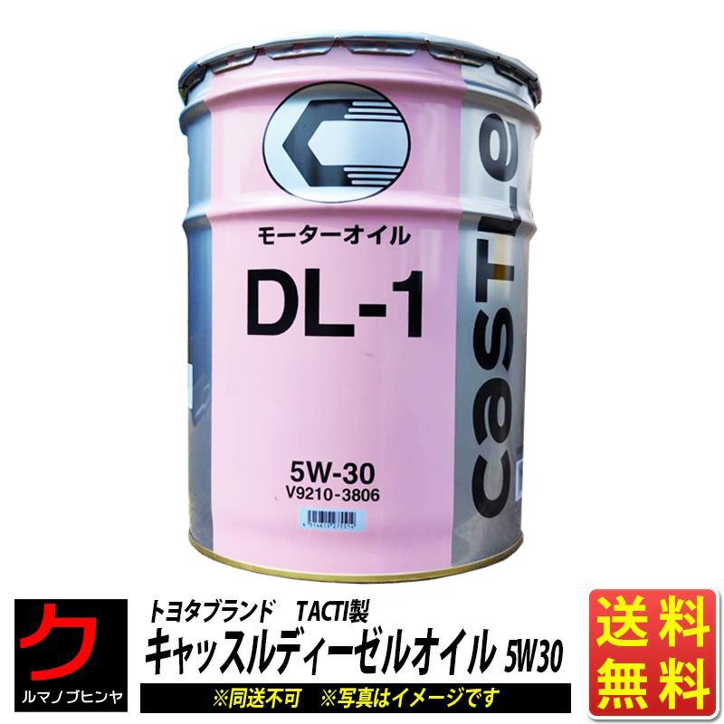 トヨタ（TOYOTA） ディーゼルエンジンオイル DL1 5W30 20L エンジン