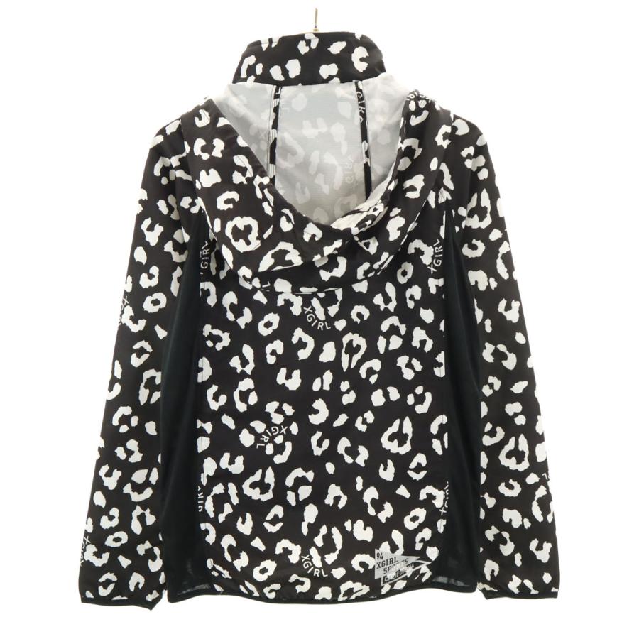 X-girl（エックスガール） レオパード柄 スポーツ ジャケット S