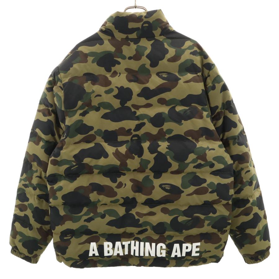 A BATHING APE（アベイシングエイプ） 美品 カモフラ柄 ダウン