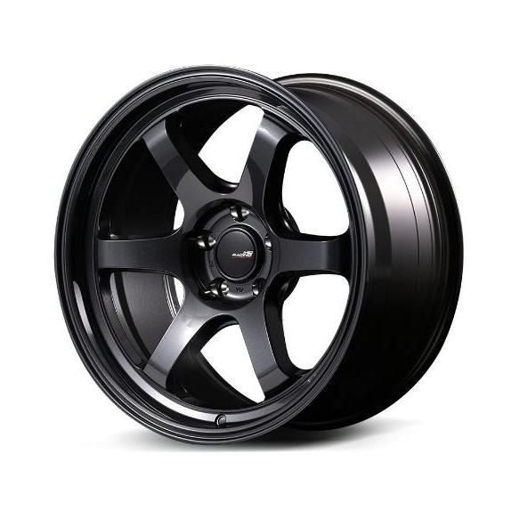 マルカサービス MID Racing R06 18インチx9.5J 5H114.3±0 クリスタル