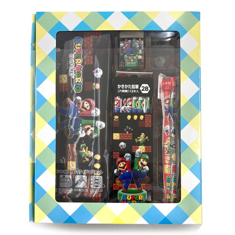 スーパーマリオ 175554026 文具セット BT-GK SMS6 新学期 新入学 三菱