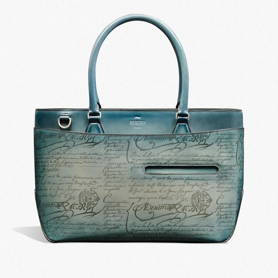 Berluti（ベルルッティ） トゥジュール ミニ スクリットレザー トート