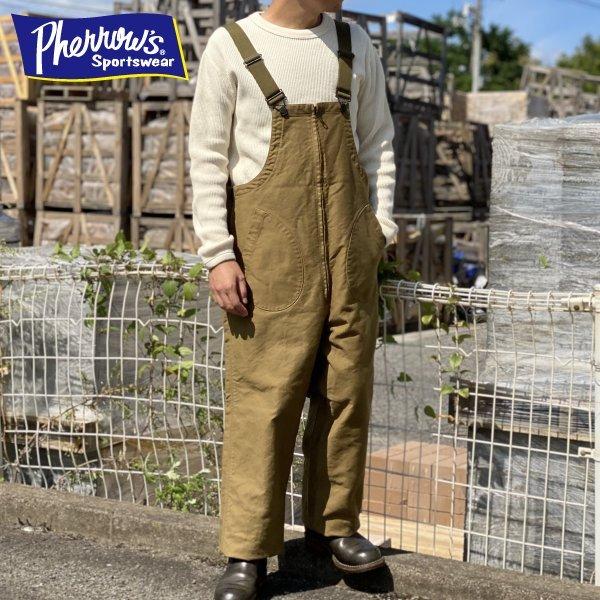 Pherrow's（フェローズ） オーバーオール U.S.N. NAVY ミリタリー N-1