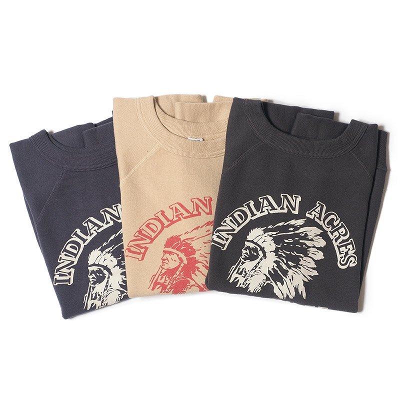 WAREHOUSE（ウエアハウス） Lot 4084 半袖SW INDIAN ACRES スウェット