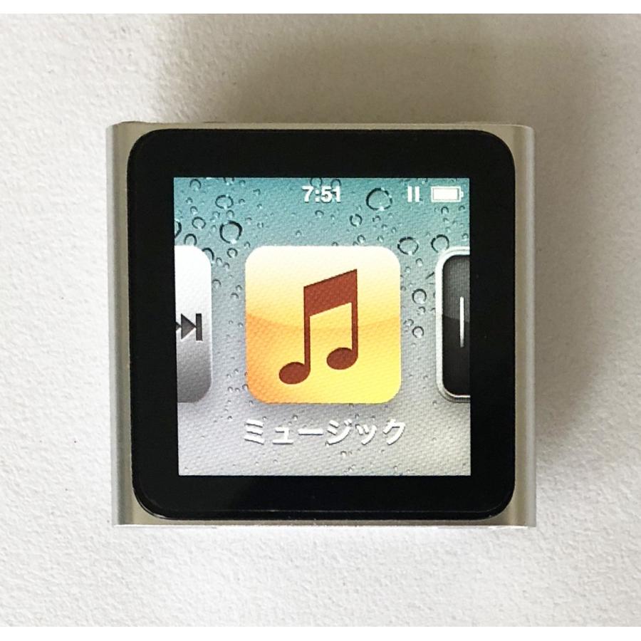 iPod nano Apple 第6世代（8GB）シルバー：MC525J/A : Centro - 通販
