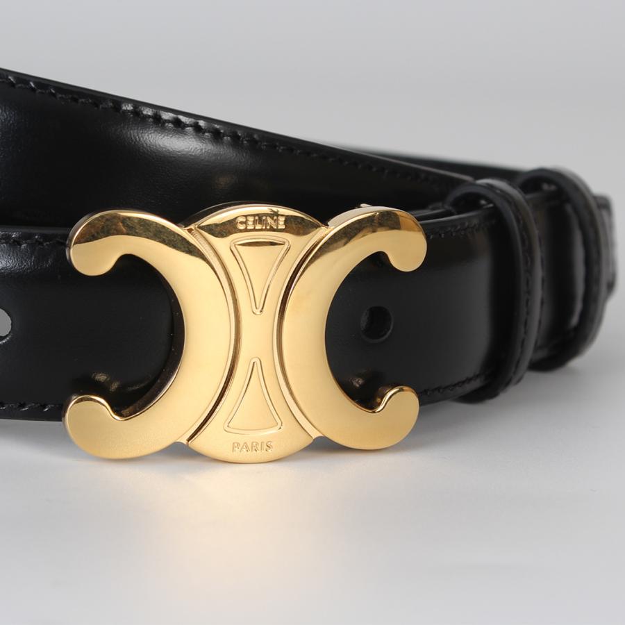 CELINE（セリーヌ） ベルト TRIOMPHE MEDIUM 25MM BELT ミディアム