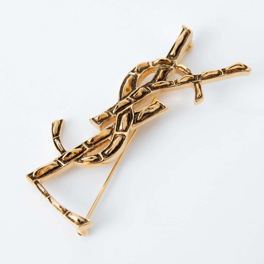 SAINT LAURENT サンローラン パリ PARIS ブローチ OPYUM BROCHE