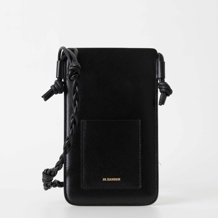 JIL SANDER（ジルサンダー） フォンケース スマホショルダー ブラック