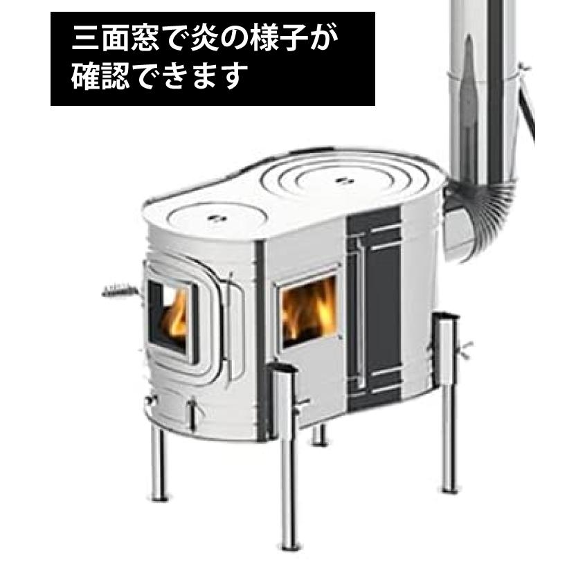 ホンマ製作所 ステンレス ストーブコンロセット アウトドア&防災用品