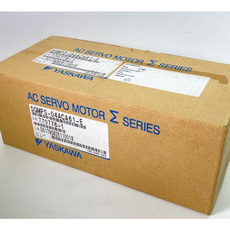 ☆ 新品 YASKAWA/安川電機 SGMPS-04ACA61-E サーボモーター 【6ヶ月