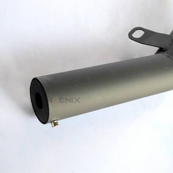 CKカスタム マフラー 黒 ショート管 ストレート モンキー ゴリラ