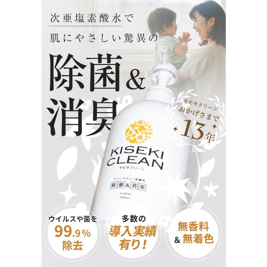 キセキクリーン 20リットル箱 微酸性 次亜塩素酸水溶液 ウイルス対策