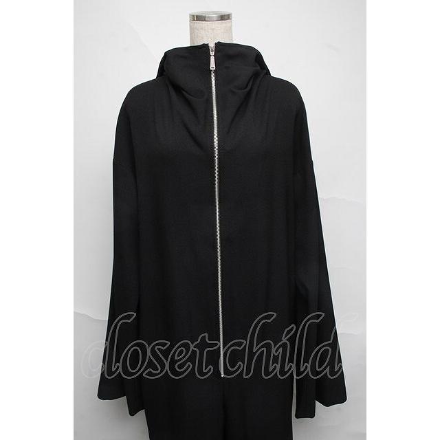 alice auaa / フード付きオールインワン 2 黒 S-25-06-20-024-AA-PA-AS