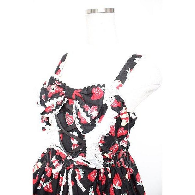 Angelic Pretty / Lyrical Bunny ParlorジャンパースカートSET 黒 Y-25