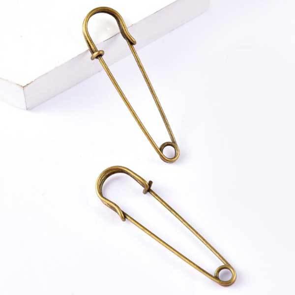 アンティークピン 10本セット アンティーク レトロピン ピン 安全ピン