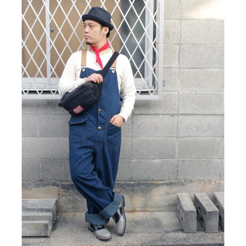 graphzero（グラフゼロ） デッキビブ オーバーオール ネップデニム