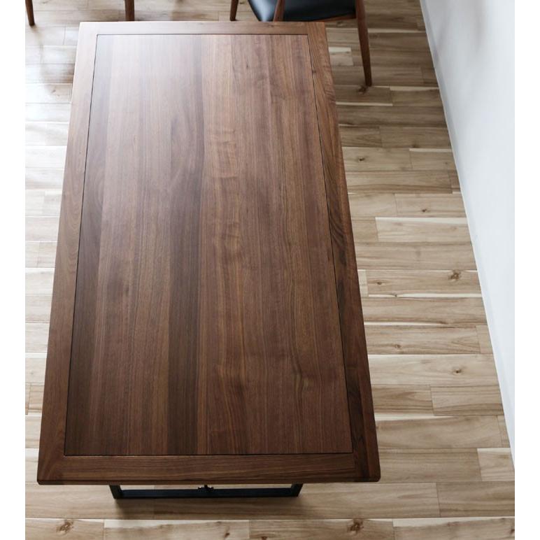 ダイニングテーブル のみ 幅180cm ウォールナット無垢集成材/突板 天板