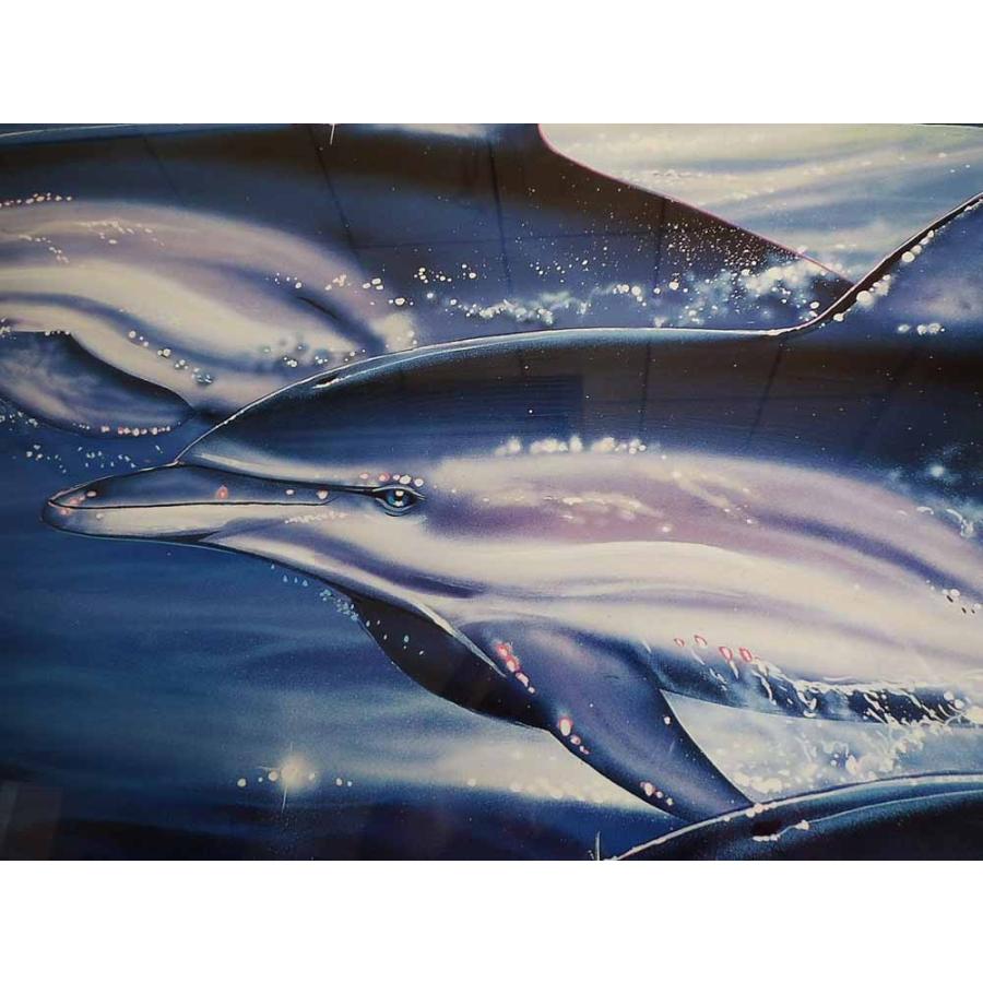 版画 クリスチャン・リース・ラッセン シーフライト ミクスドメディア