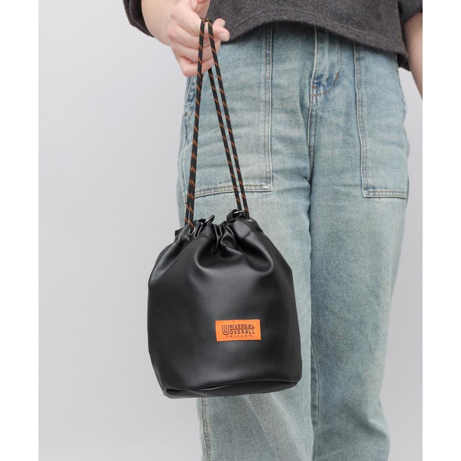 ユニバーサルオーバーオール 巾着ショルダーバッグ ミニショルダー