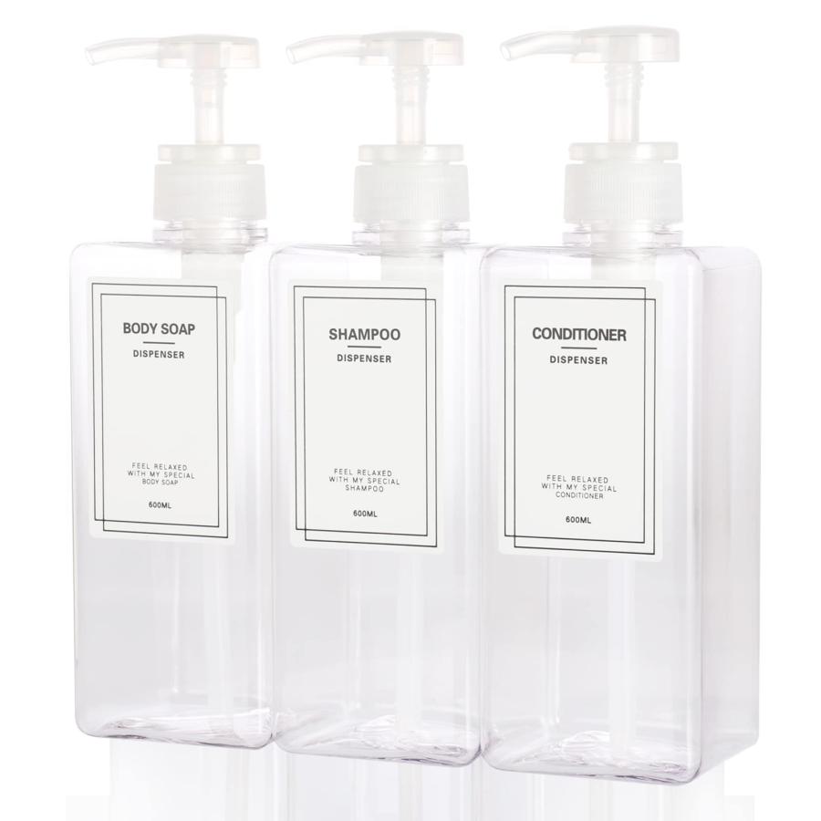 IRETION シャンプーボトル ディスペンサー 詰め替えボトル ロート 漏斗