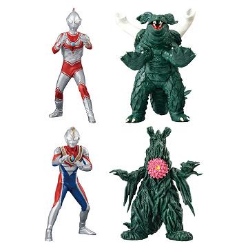 BANDAI（バンダイ） HG ウルトラマン 許されざるいのち編 全4種セット