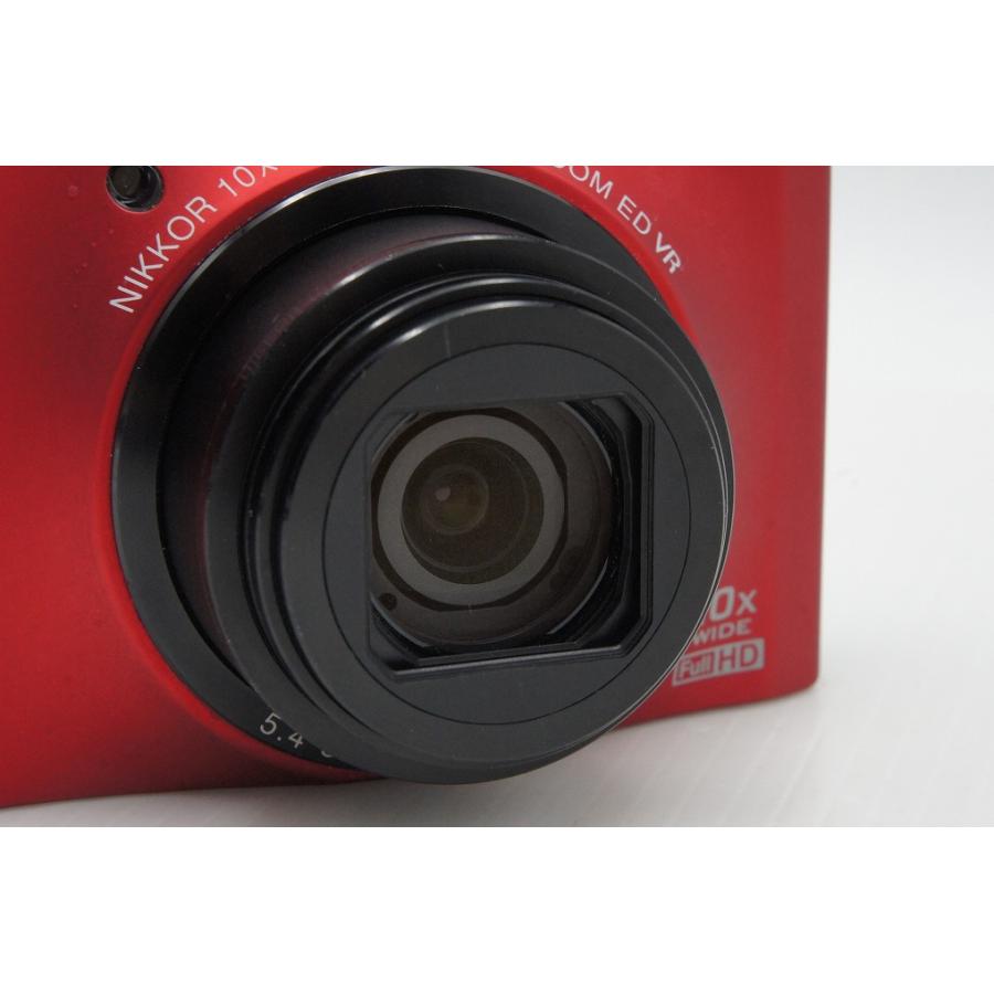 ニコン（Nikon） 良品 COOLPIX S8100 コンパクトデジタルカメラ レッド