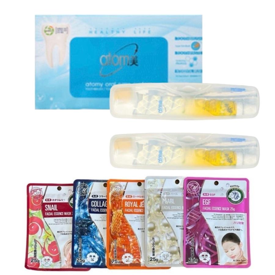 国内発送 2点セット アトミ 歯みがきセット（歯磨き粉50g＆歯ブラシ