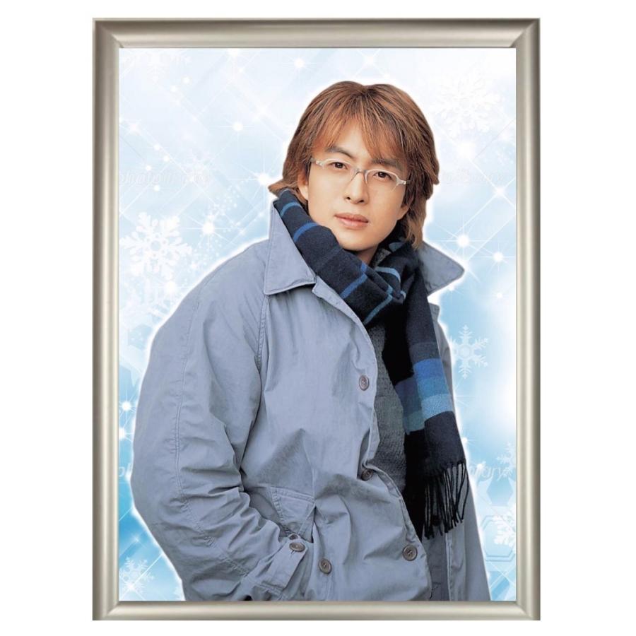 ペヨンジュン ヨン様 フォトプレート 額入り 写真 A4サイズ 韓流