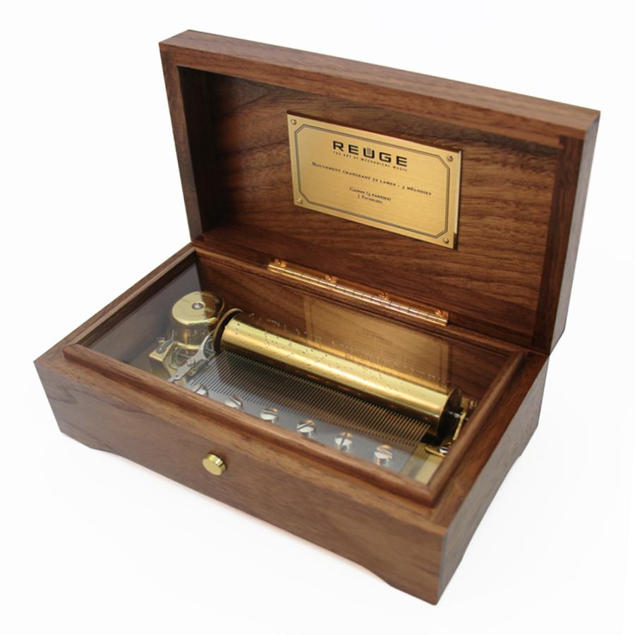 REUGE（リュージュ） オルゴール 72弁 L'Auberson ウォールナット AXA