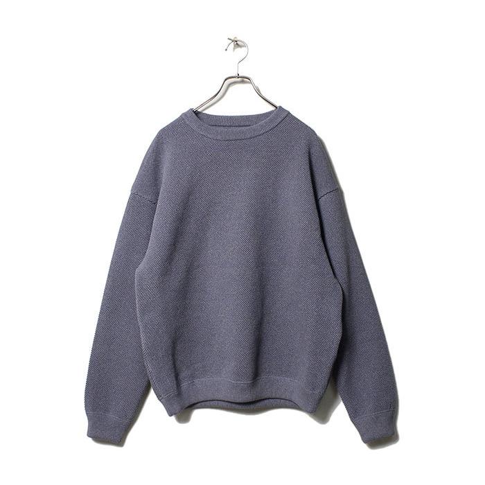 クレプスキュール crepuscule モスステッチ ロングスリーブ 鹿の子